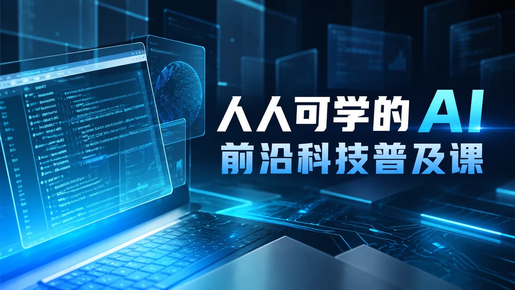 网络整理硅谷学霸-人人可学的AI与前沿科技普及视频课