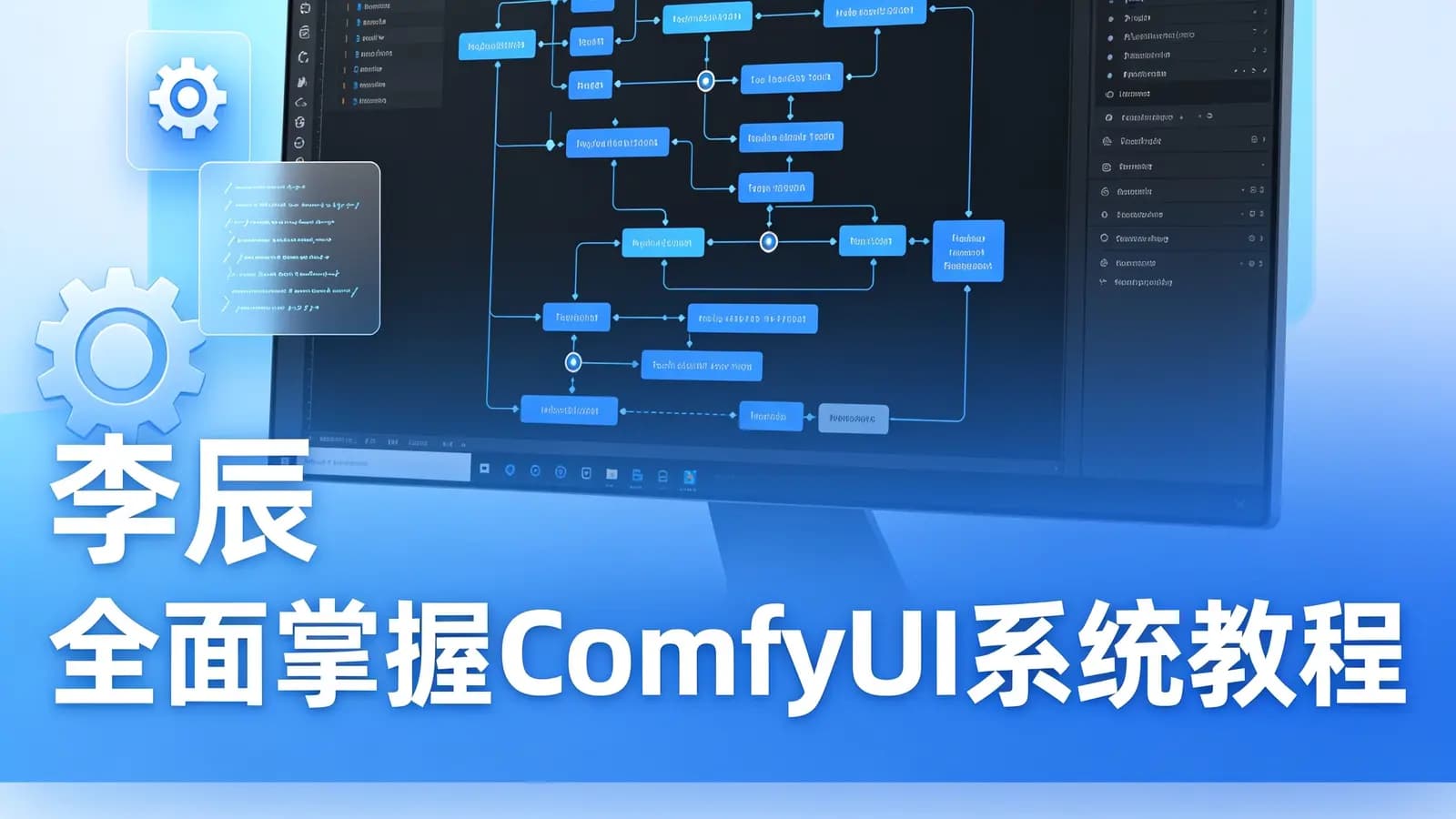 网络整理李辰 全面掌握ComfyUI系统教程