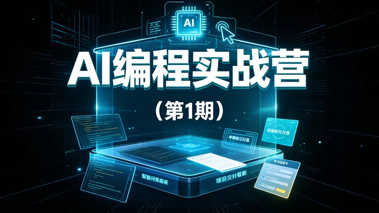 AI编程实战营(第1期)