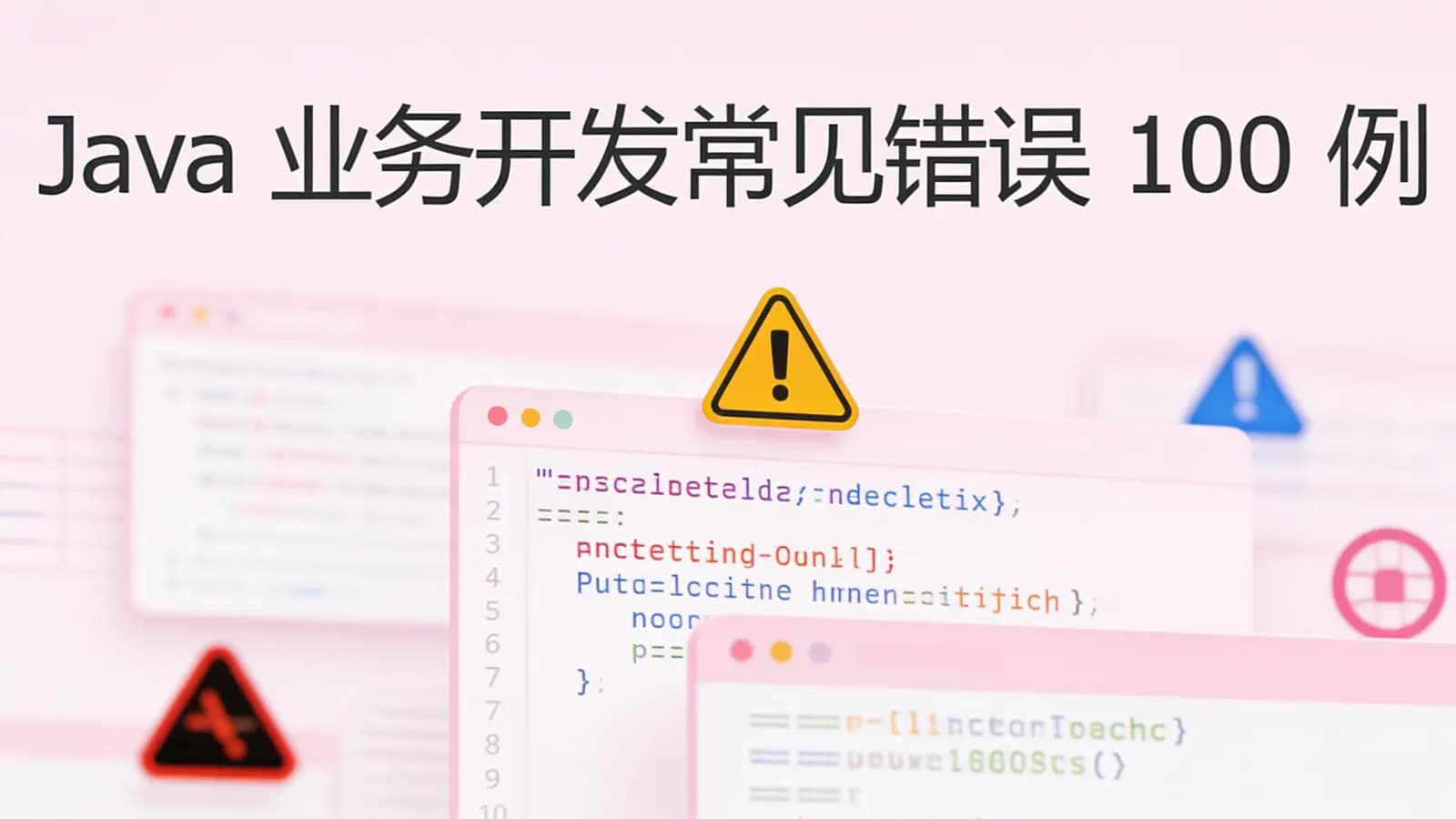 极客时间极客时间 - Java业务开发常见错误100例