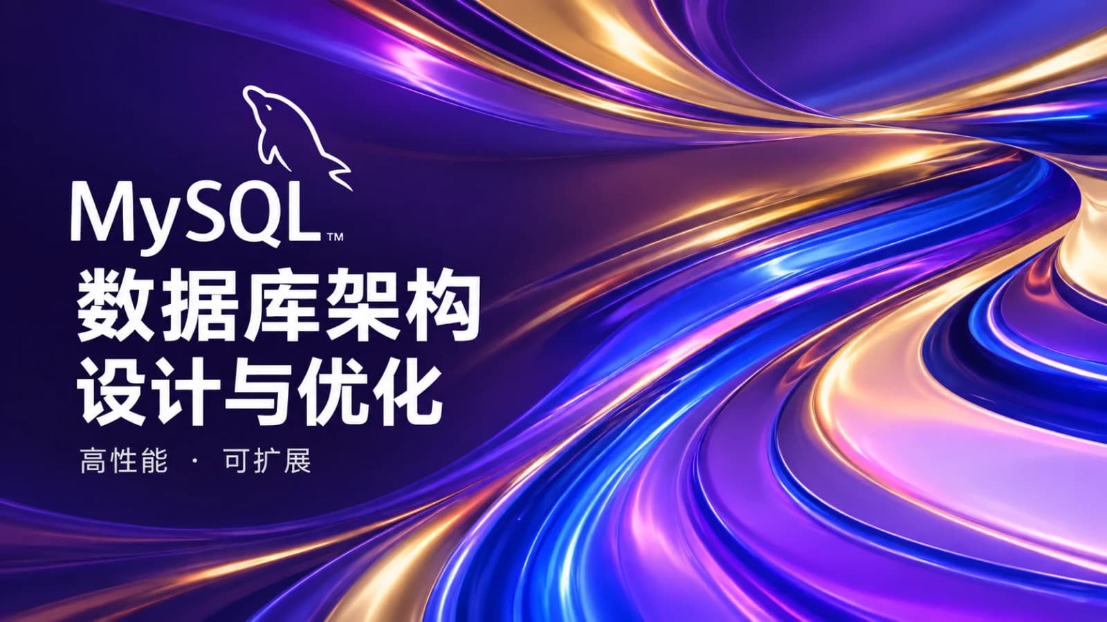 网络整理高性能可扩展 MySQL 数据库架构设计与优化