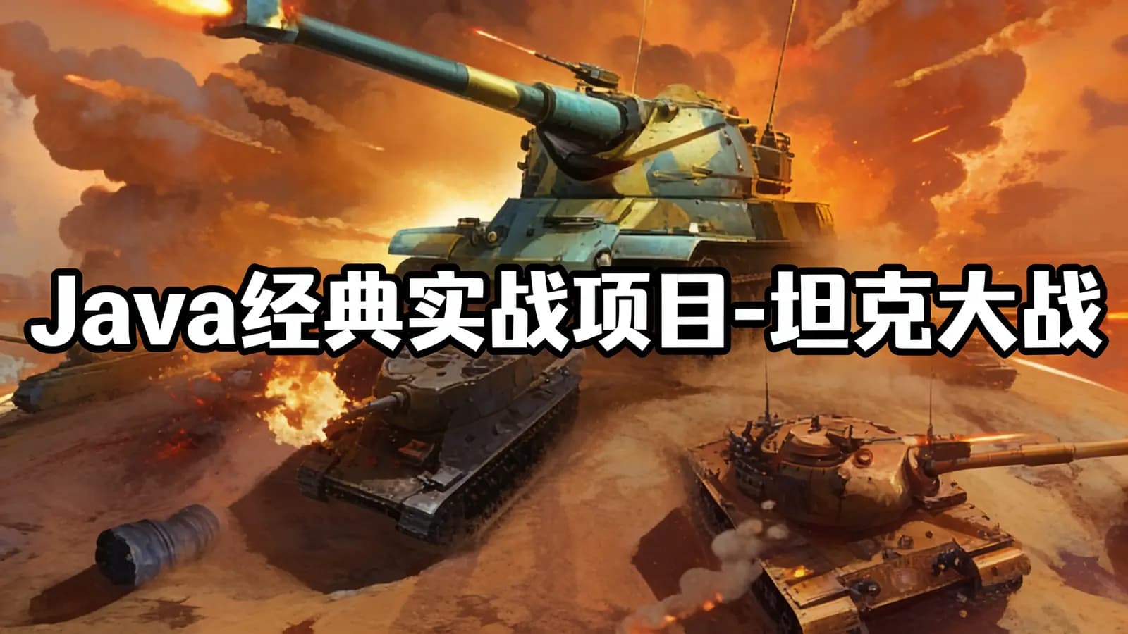 网络整理Java经典实战项目-坦克大战