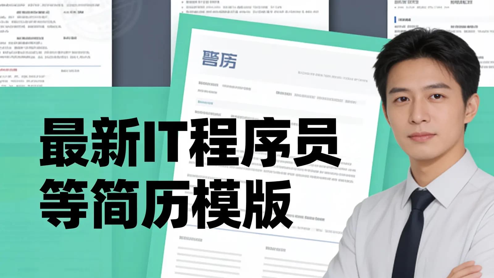 最新IT程序员等简历模版