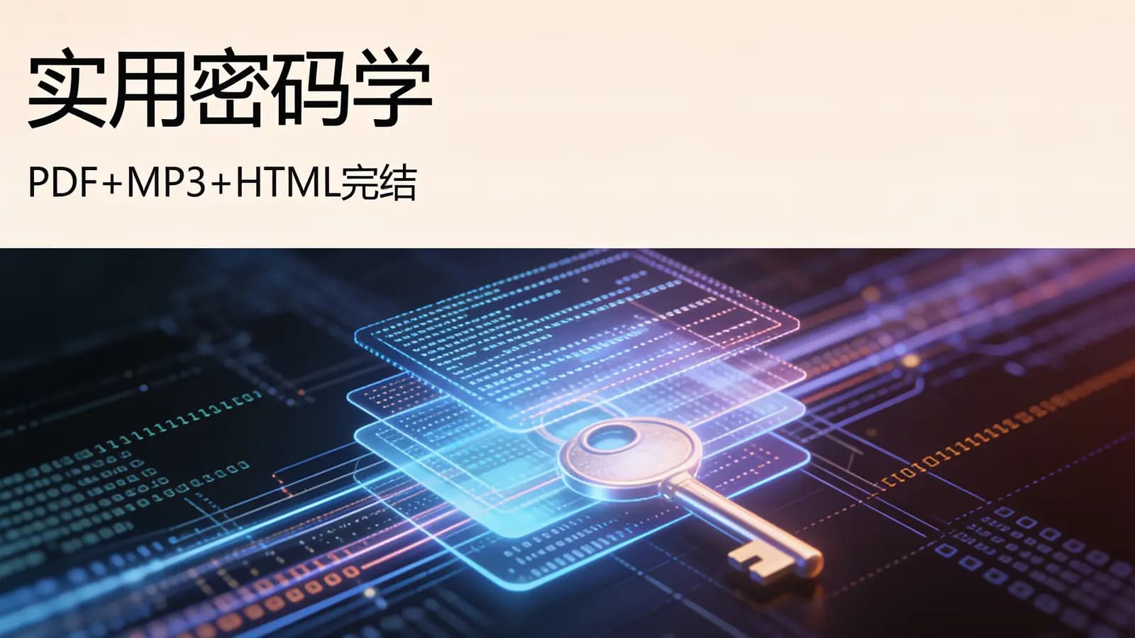极客时间 - 实用密码学(PDF+MP3+HTML完结)
