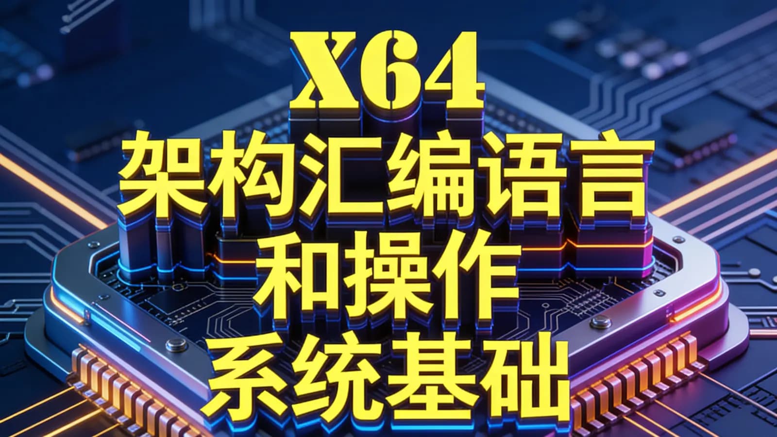 网络整理网易云 - X64架构汇编语言和操作系统基础