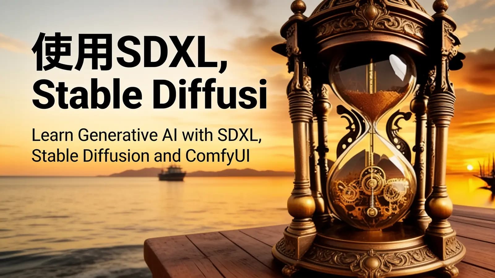 使用SDXL, Stable Diffusion和ComfyUI学习生成式AI | Learn Generative AI with SDXL, Stable Diffusion and ComfyUI