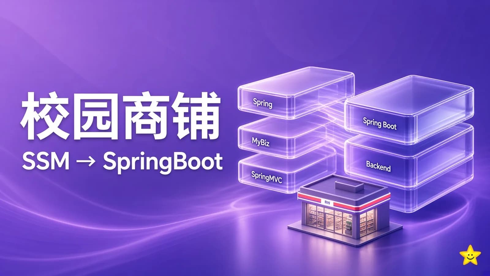网络整理慕课实战 - Java双版本(SSM到SpringBoot)校园商铺全栈开发