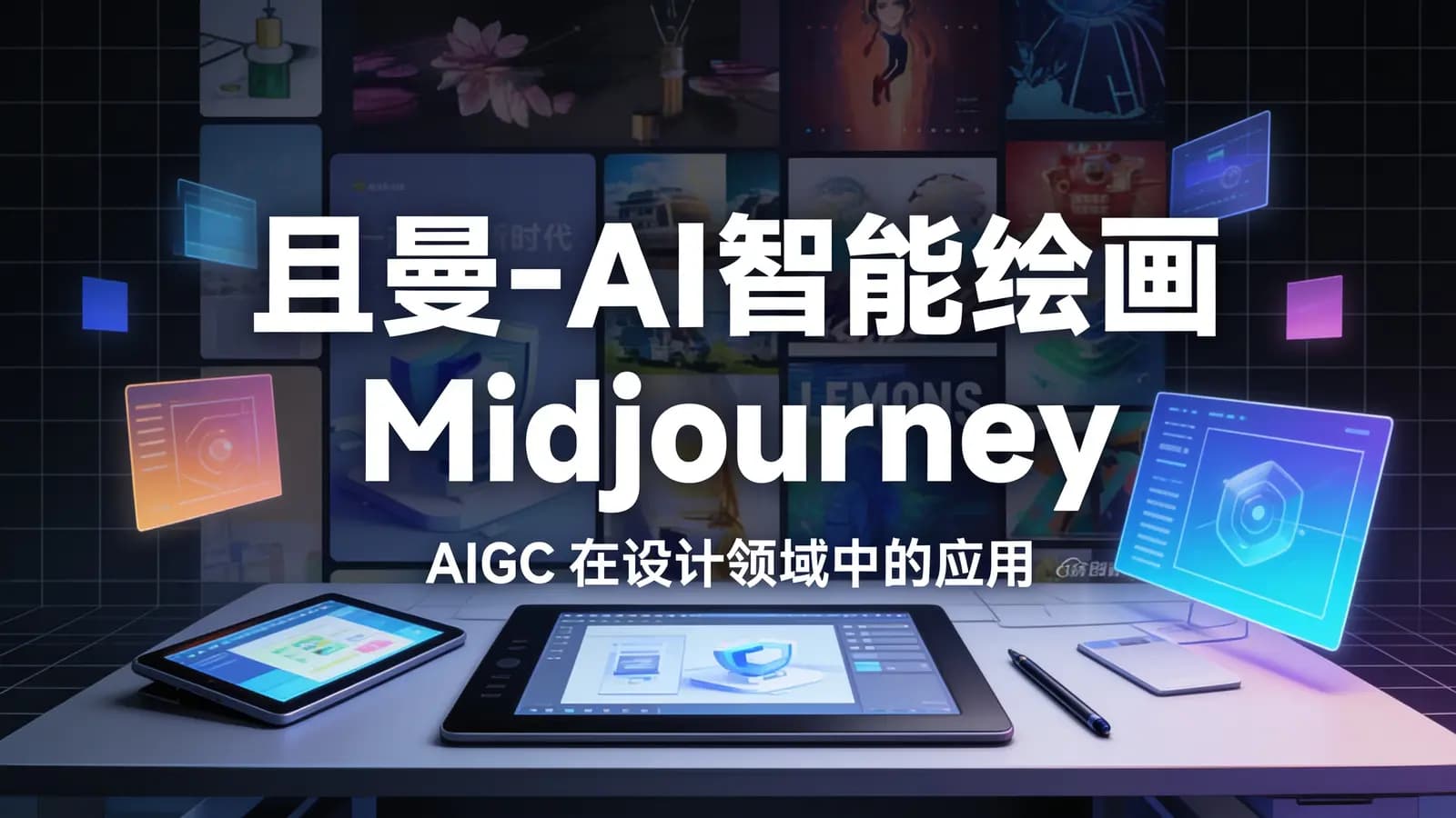 网络整理且曼-AI智能绘画Midjourney | AIGC 在设计领域中的应用