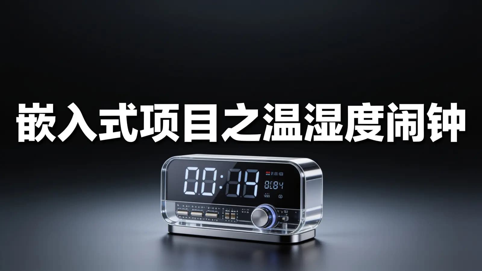 网络整理嵌入式项目之温湿度闹钟