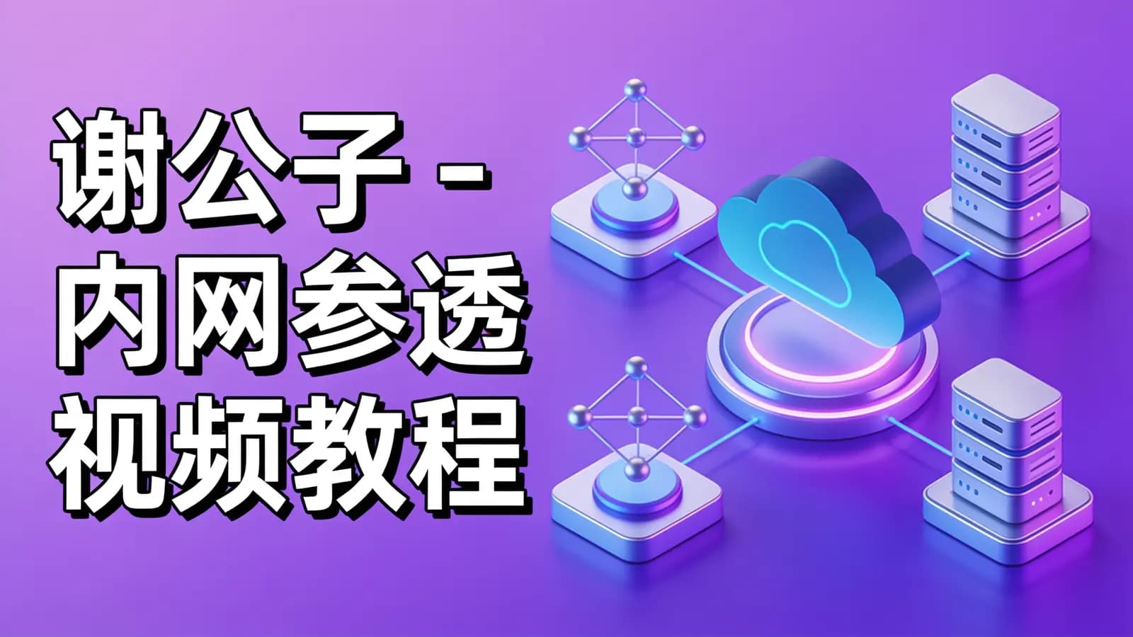 谢公子 - 内网参透视频教程