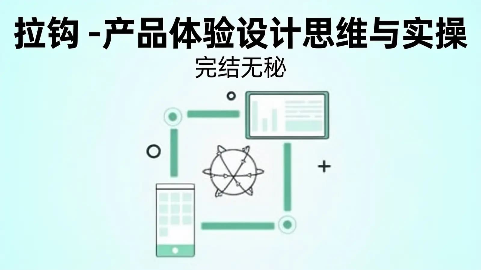 拉钩 - 产品体验设计思维与实操 | 完结无秘