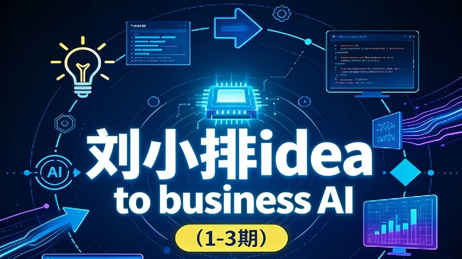 刘小排idea to business AI编程(1-3期)