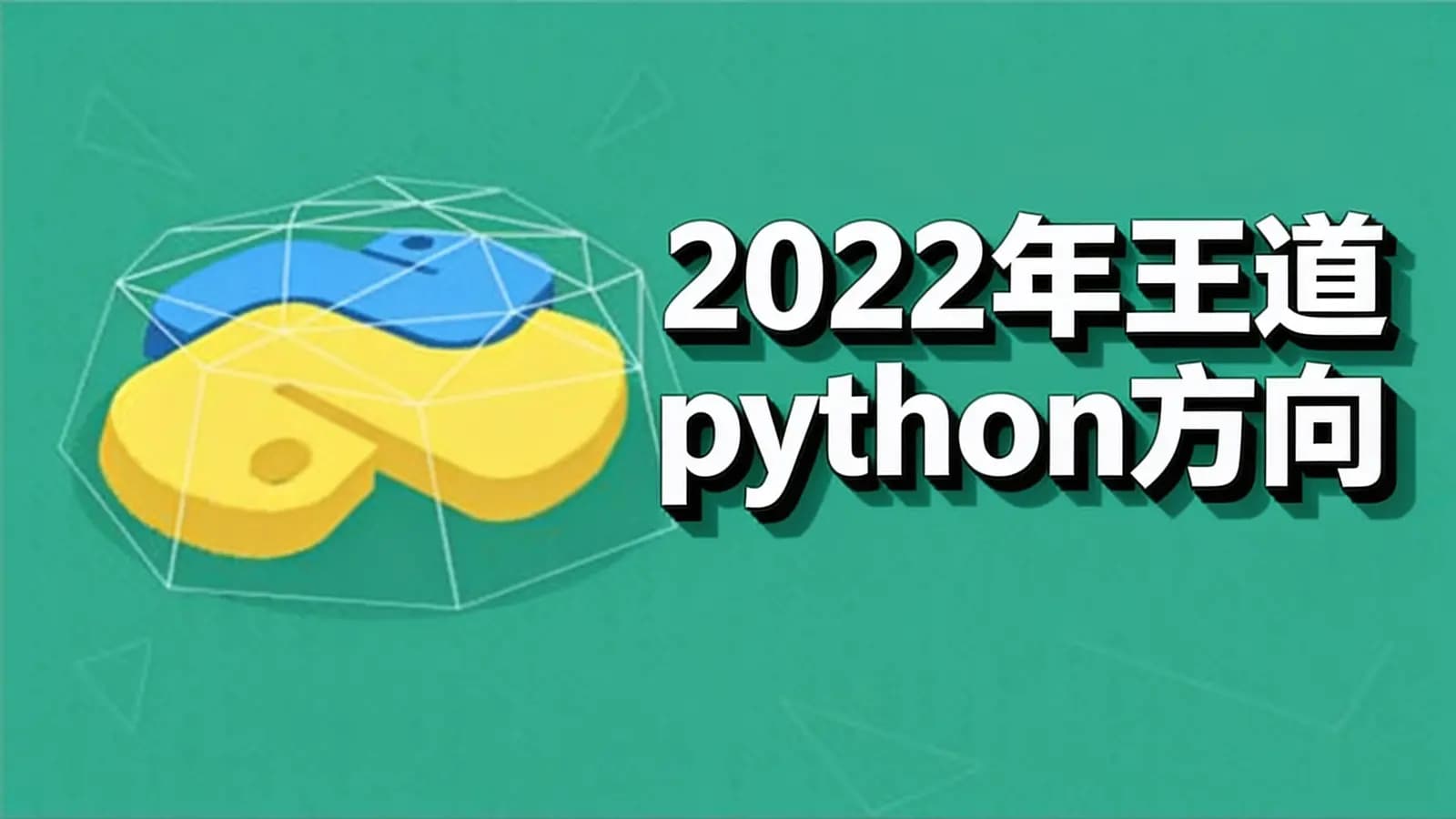 2022年王道python方向