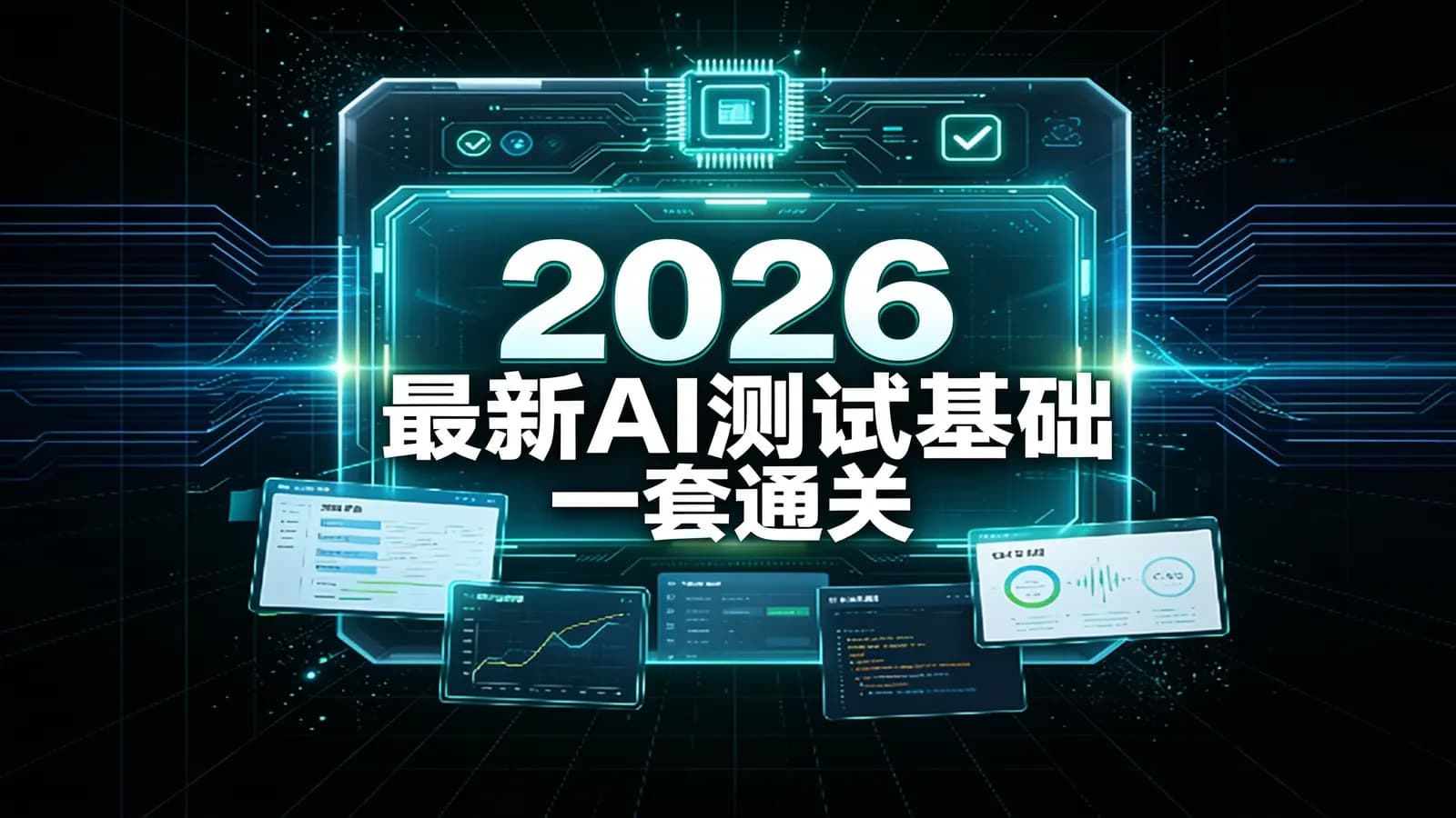 2026最新AI测试基础一套通关