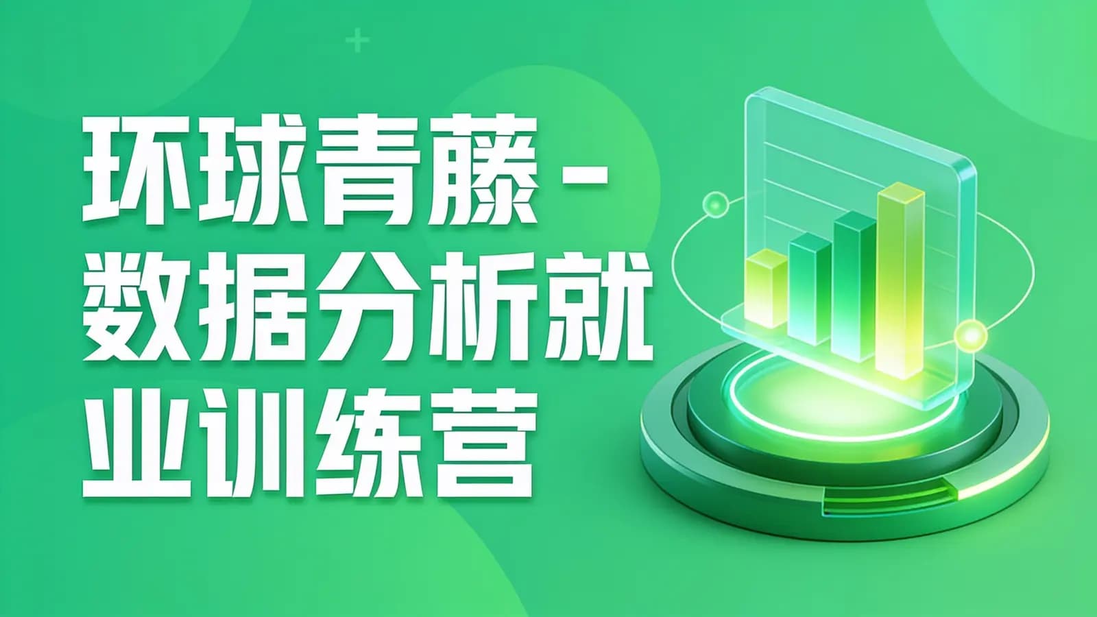 网络整理环球青藤 - 数据分析就业训练营
