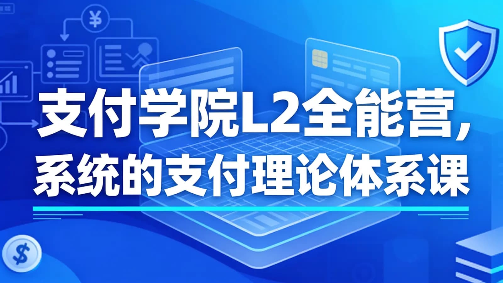 支付学院L2全能营,系统的支付理论体系课