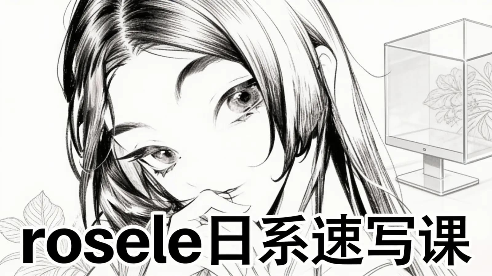 rosele日系速写课