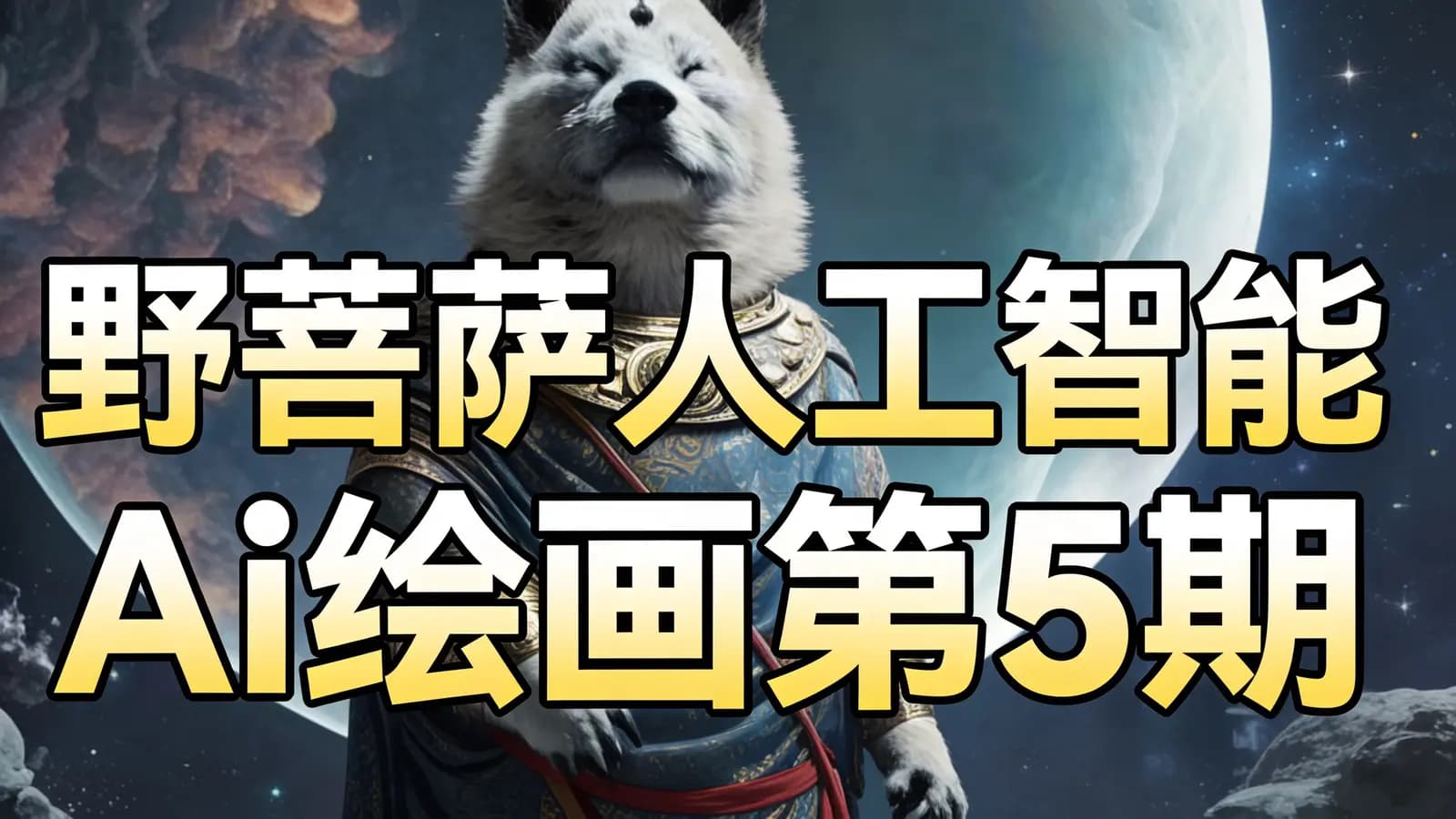 野菩萨人工智能Ai绘画第5期