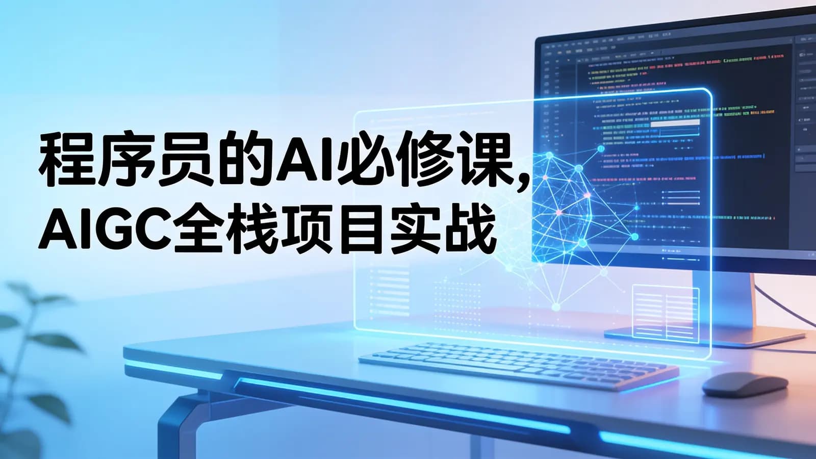 慕课实战 - 程序员的AI必修课,AIGC全栈项目实战