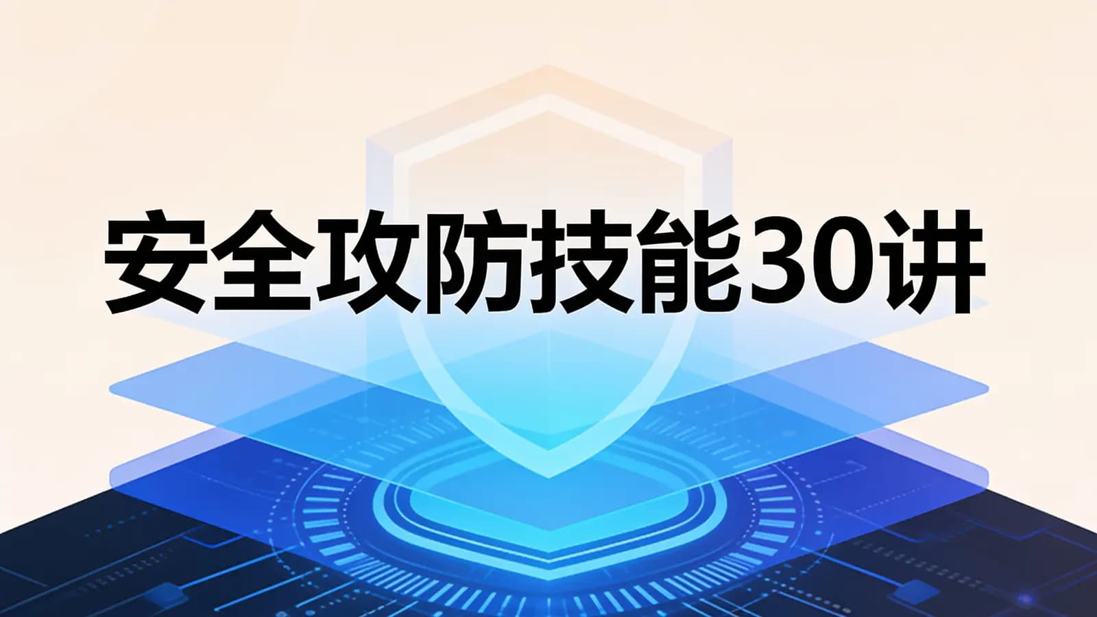 极客时间极客时间 - 安全攻防技能30讲