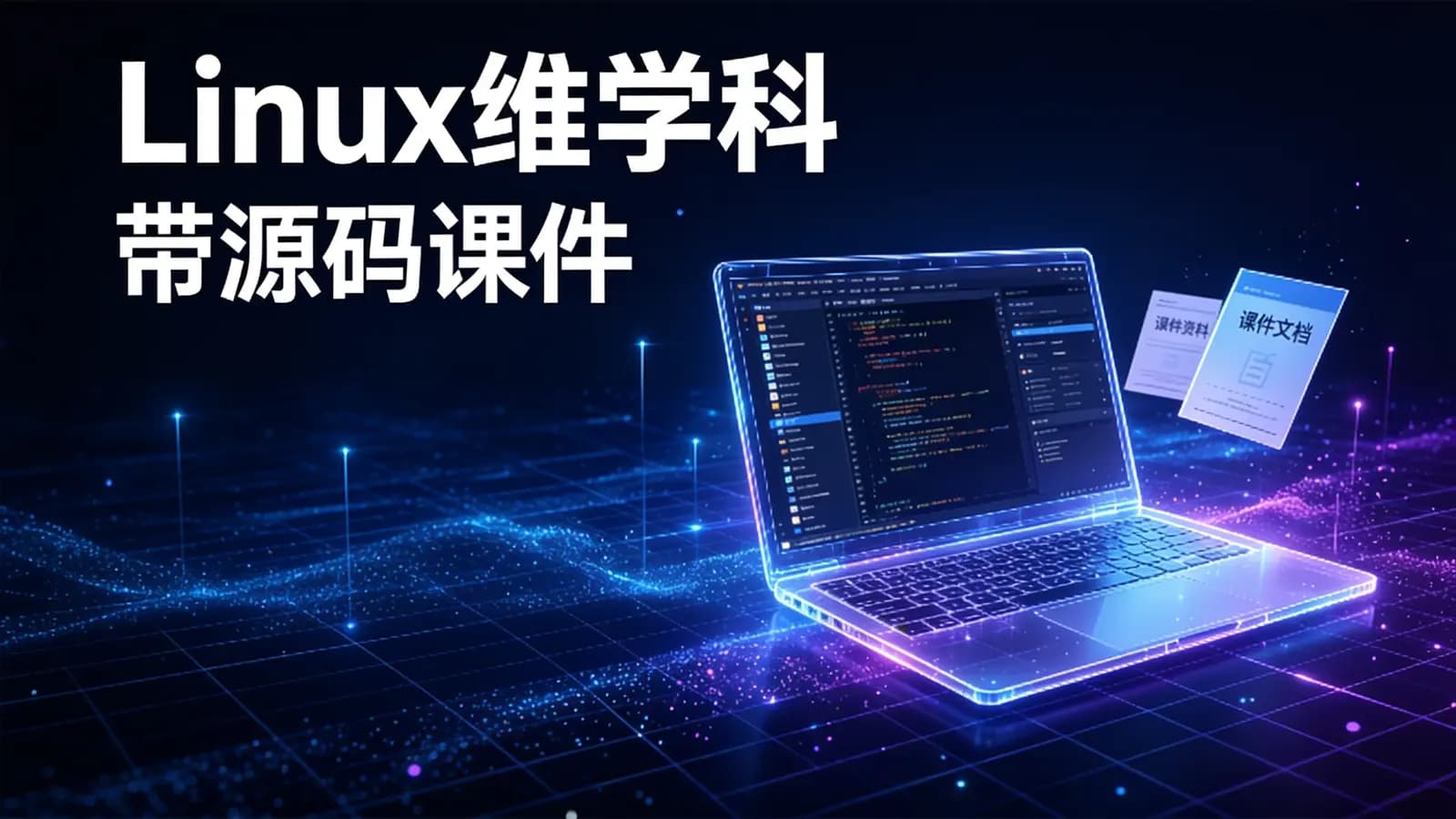 Linux维学科 – 带源码课件