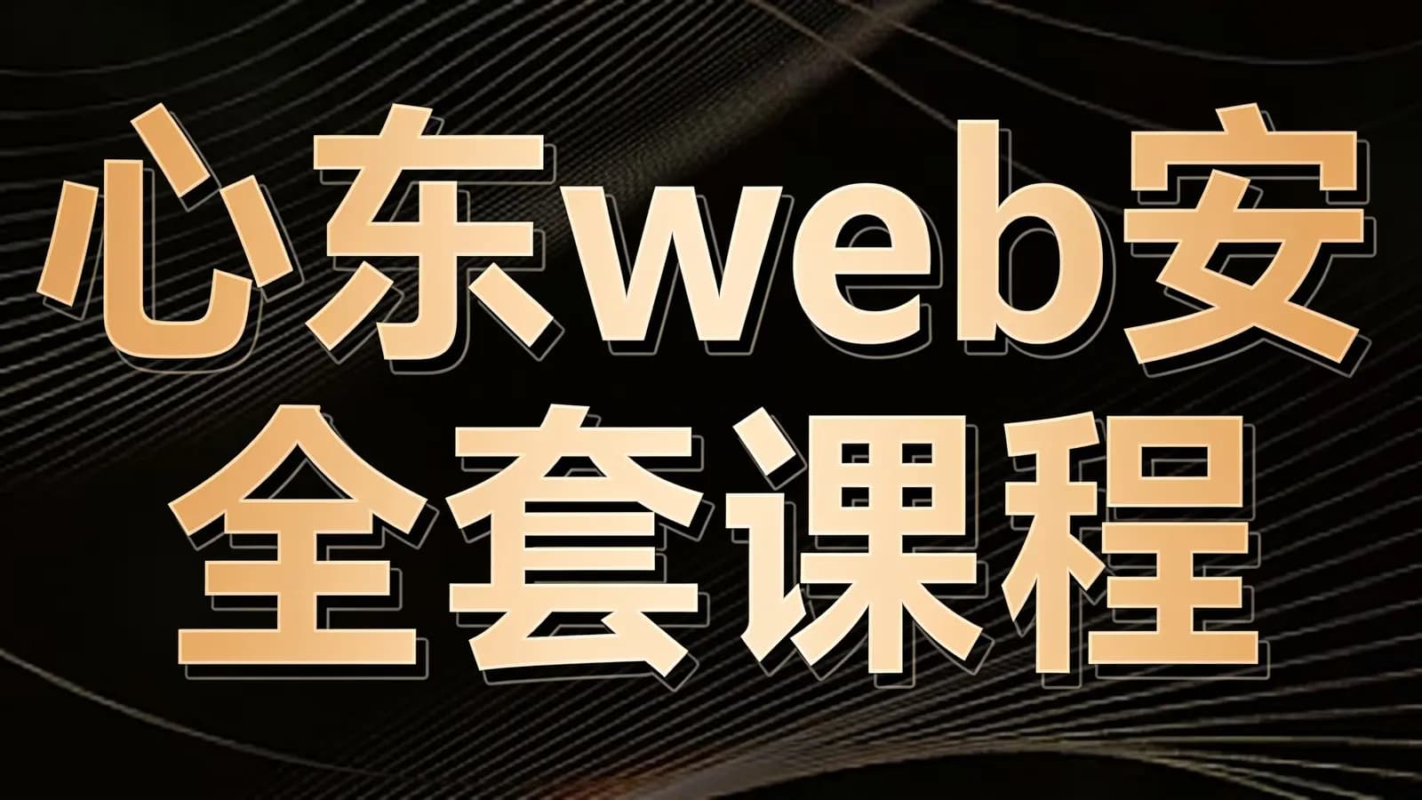 心东web安全全套课程
