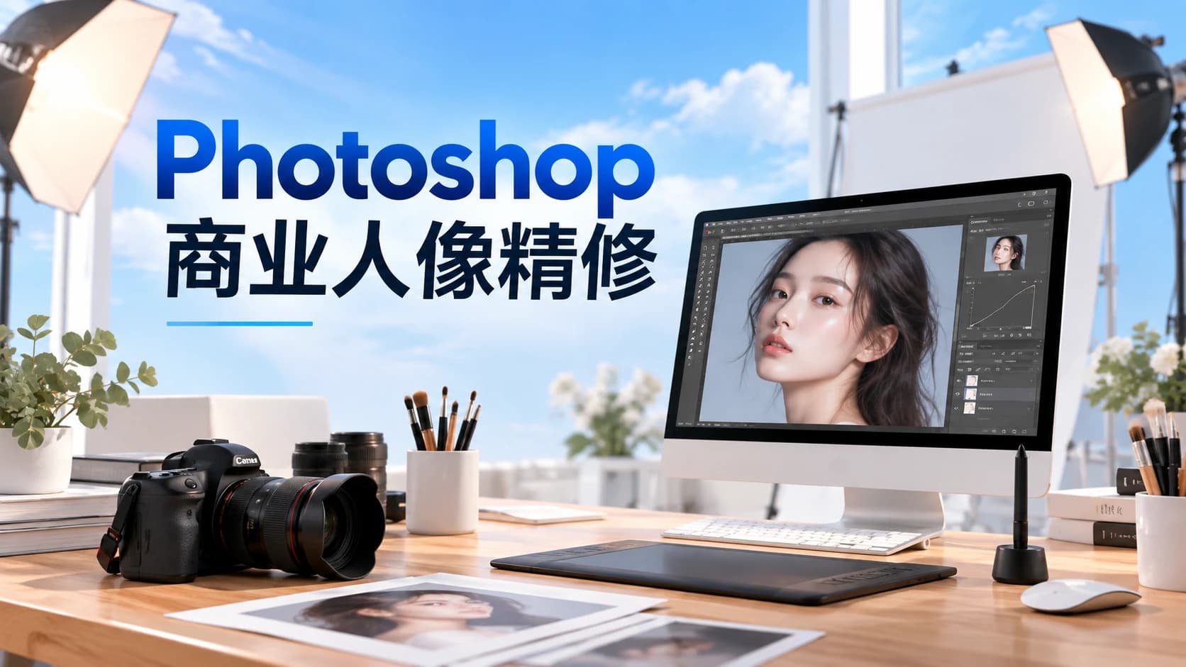 Photoshop商业人像精修