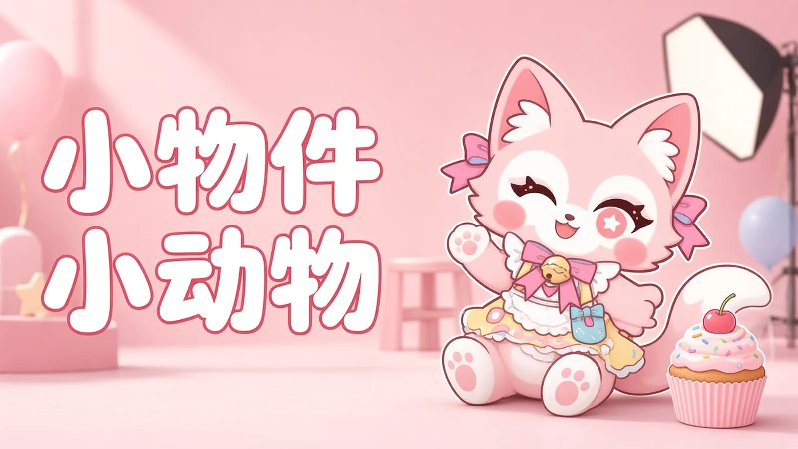 【喵小玉】零基础超萌小物件+小动物ipad绘画