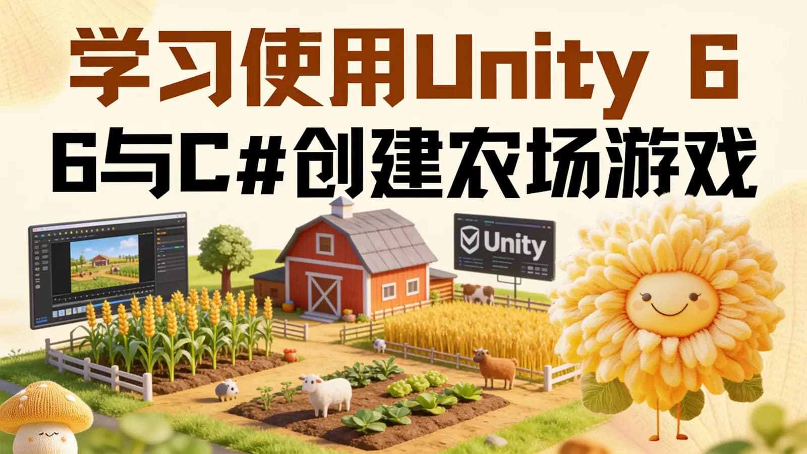 网络整理学习使用Unity6与C#创建农场游戏