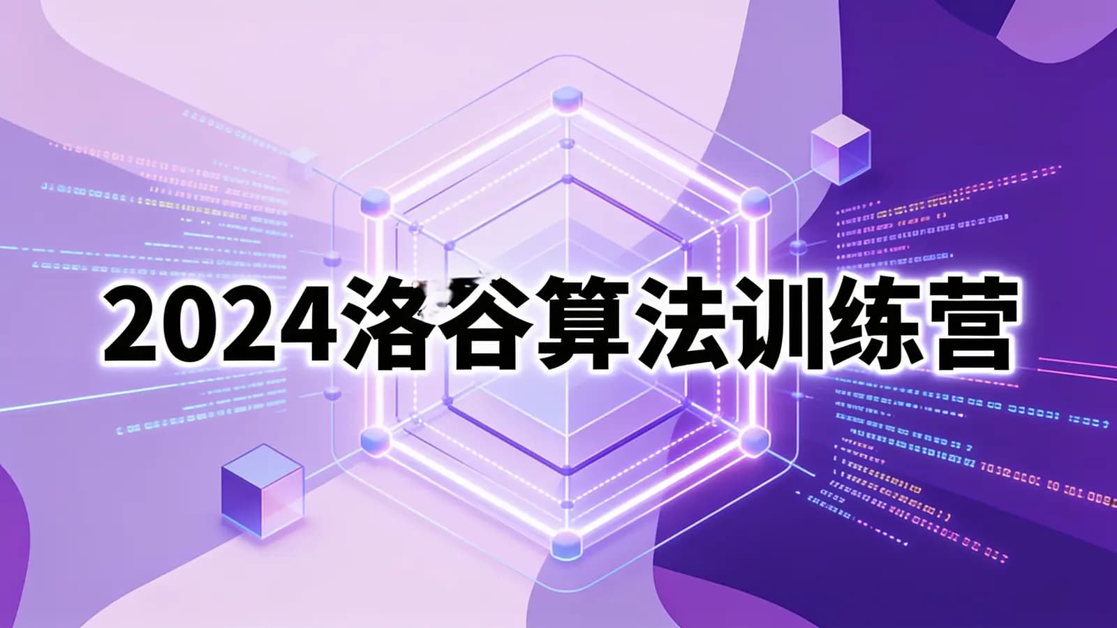 2024洛谷算法训练营