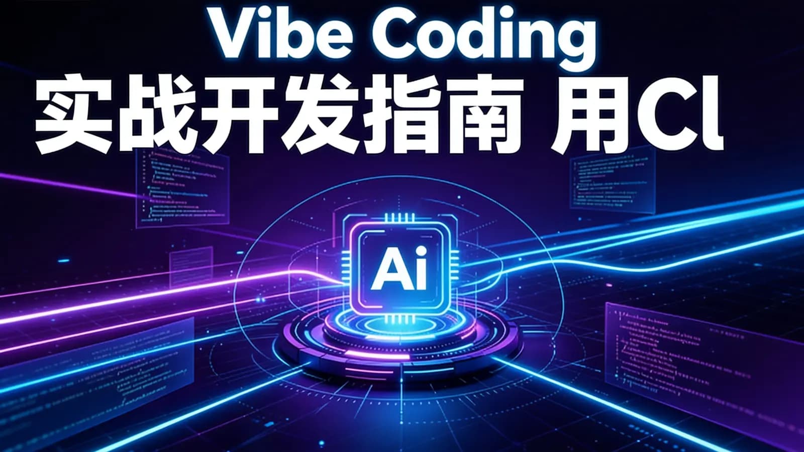 Vibe Coding 实战开发指南_ 用Claude Code, Cursor和Codex极速打造全栈应用
