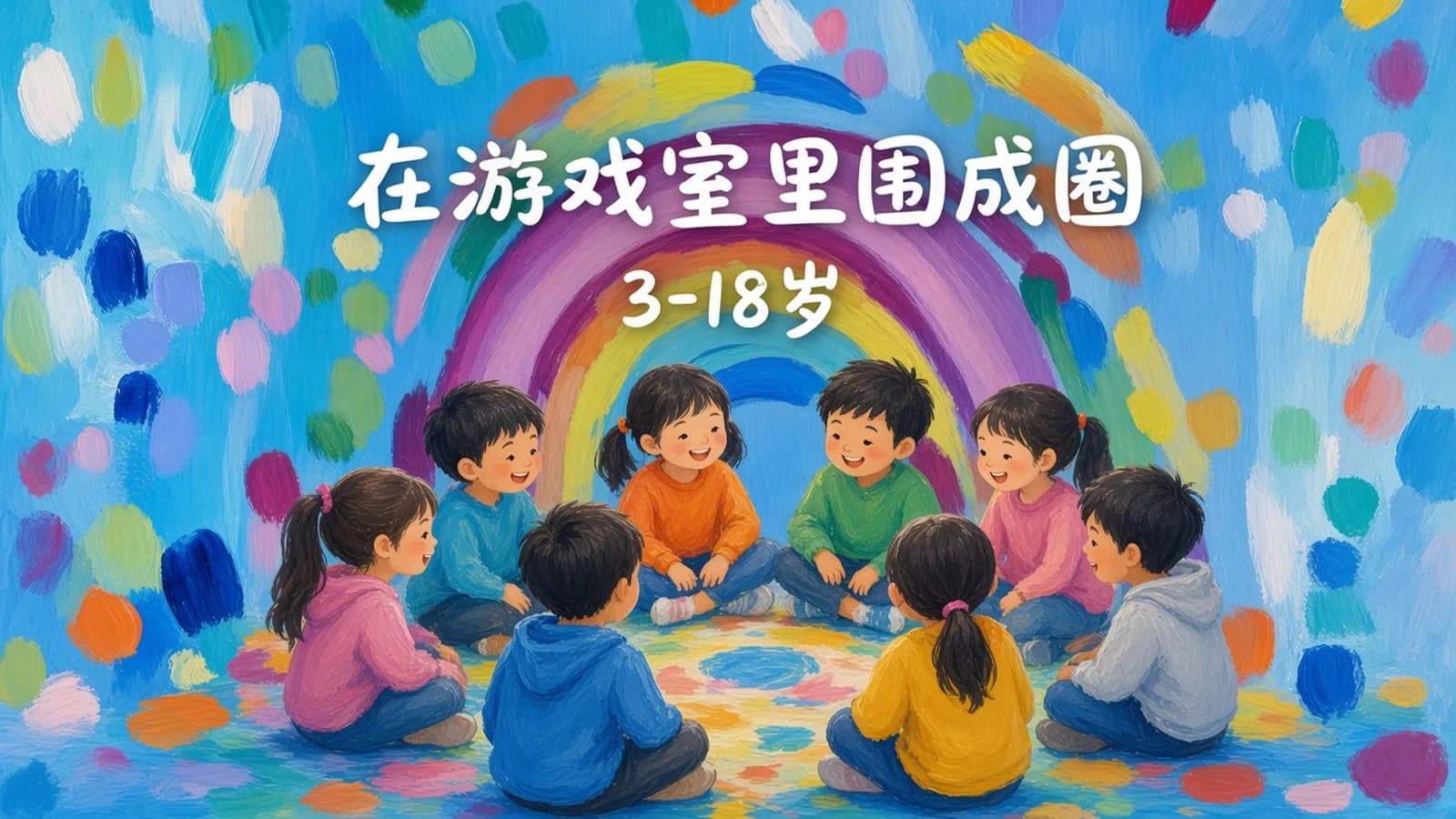 网络整理在游戏室 教室里围成圈——3-18岁全学龄段儿童青少年心理主题活动和团体游戏
