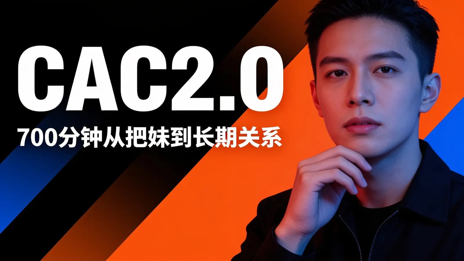 CAC2.0:700分钟从把妹到长期关系