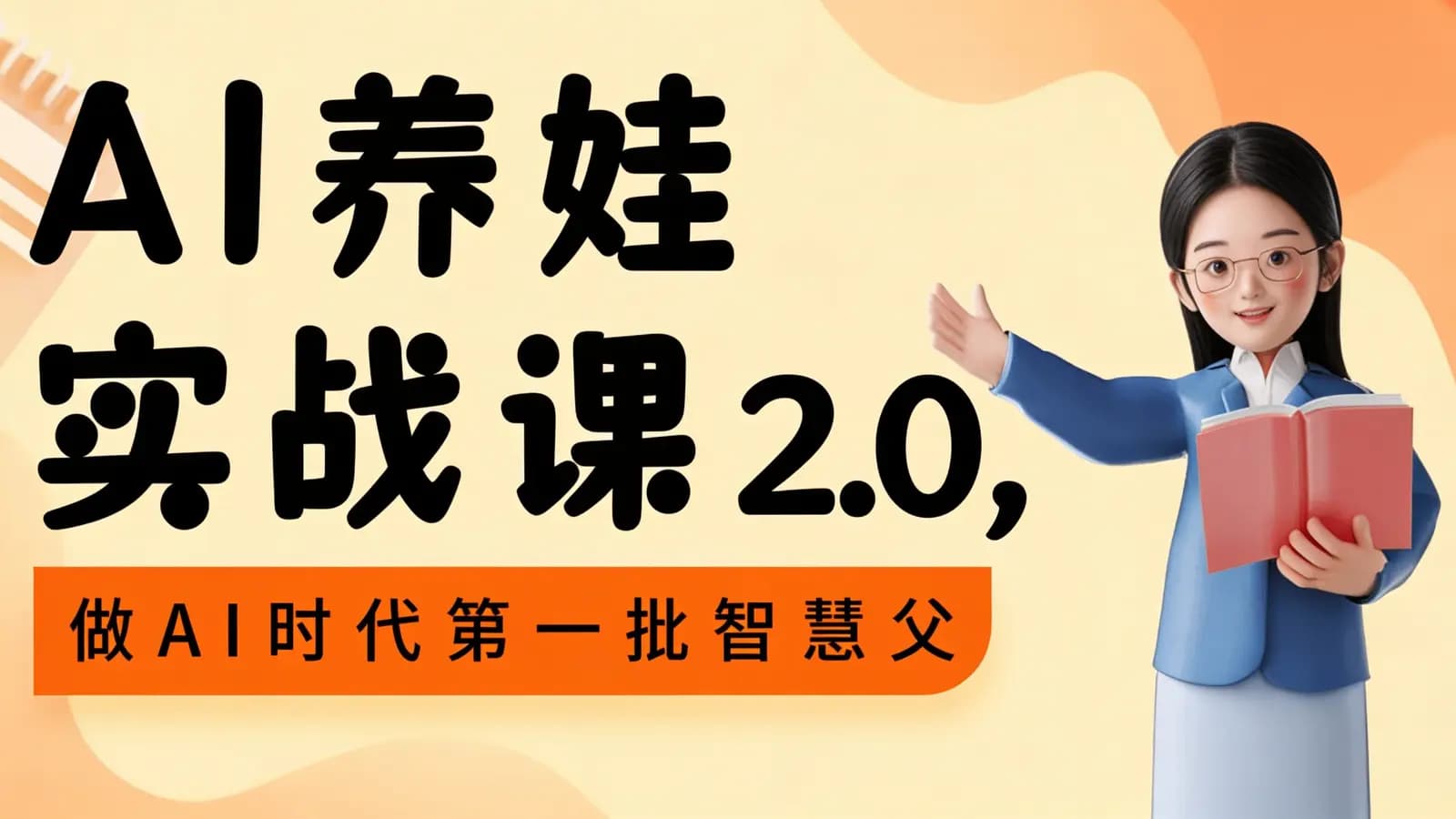 AI养娃实战课2.0,做AI时代第一批智慧父母