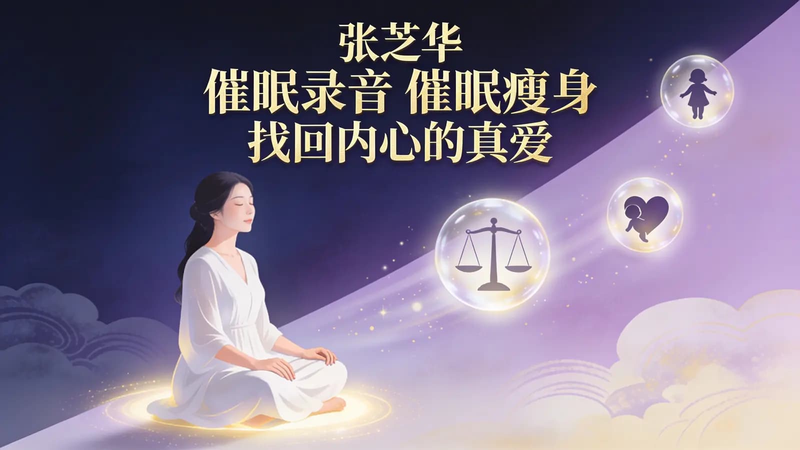 张芝华 催眠录音 催眠瘦身 找回内心的真爱 拥抱你的内在小孩