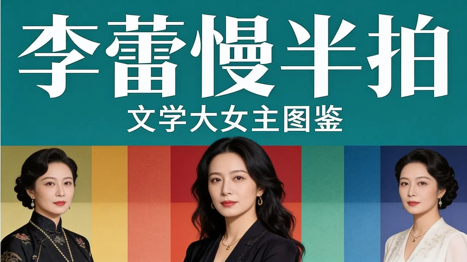 喜马拉雅李蕾慢半拍 | 文学大女主图鉴