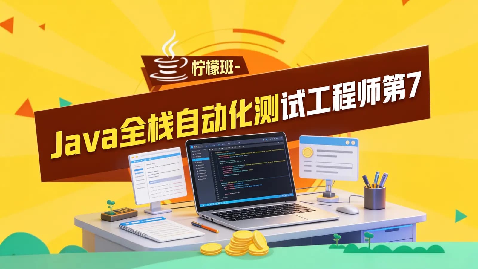 网络整理柠檬班 - Java全栈自动化测试工程师第7期课程